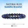 Natural Blue Sodalite Bracelet