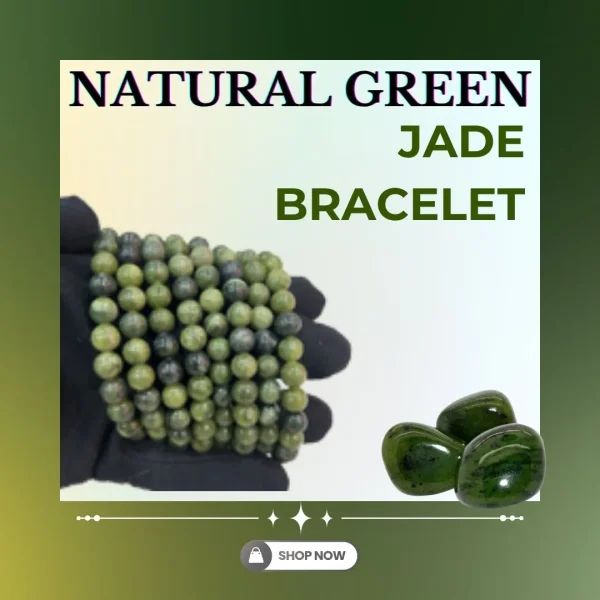 Natural Green Jade Bracelet