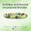 Natural Australian Chrysoprase Bracelet