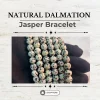119.webp Natural Dalmation Jasper Bracelet