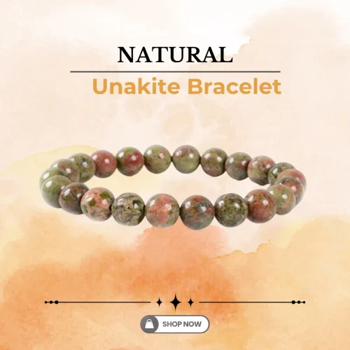 148.webp Natural Unakite Bracelet