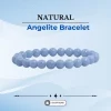 Natural Angelite Bracelet