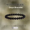 161.webp Natural Black Onyx Bracelet