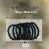 163.webp Natural Black Onyx Bracelet