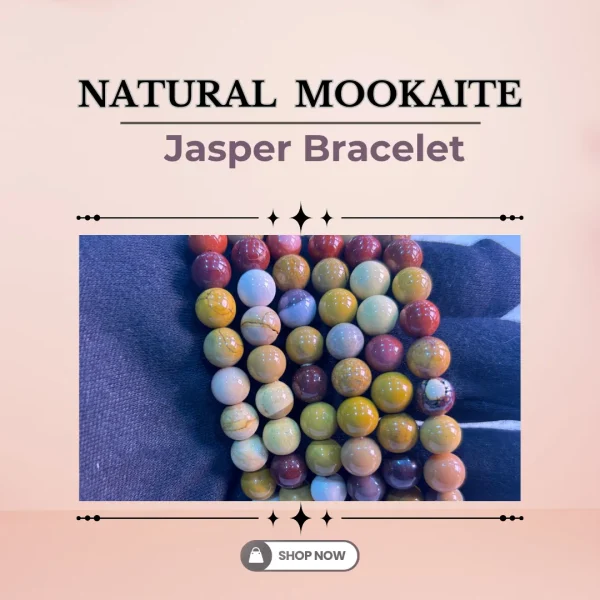 166.webp Natural Mookaite jasper Bracelet