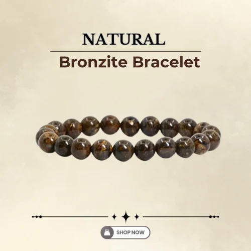 167.webp Natural Bronzite Bracelet