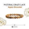 190.webp Natural Crazy Lace Agate Bracelet