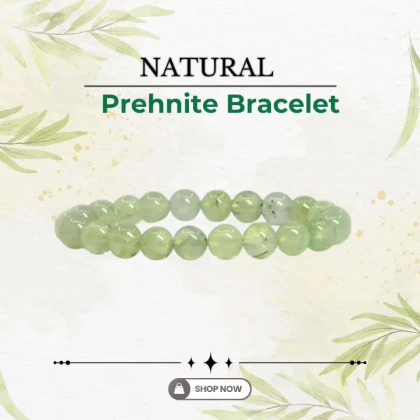 Natural Prehnite Bracelet