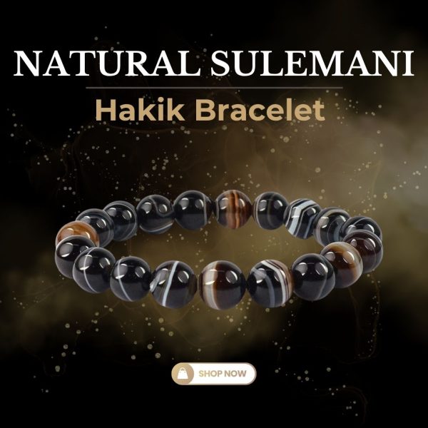 Natural Sulemani Hakik Braclet