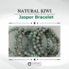 204.webp Natural Kiwi Jasper Bracelet
