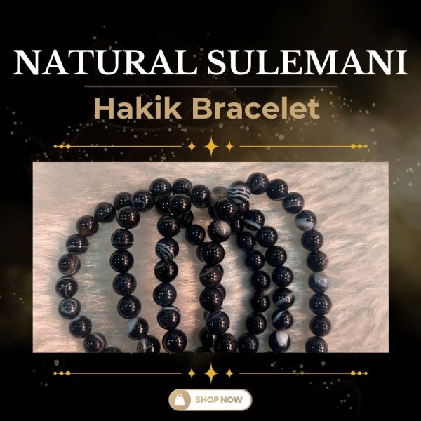 Natural Sulemani Hakik Braclet