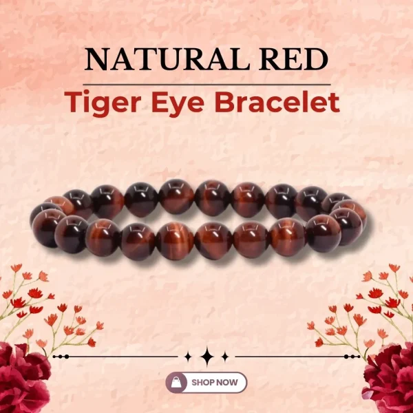 48.webp Natural Red Tiger Eye Bracelet