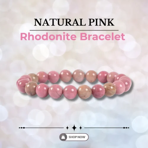 73.webp Natural Pink Rhodonite Bracelet